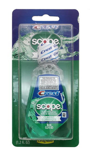 Scope Classic Mouthwash, 1.5 oz. Peg (1-4 Pack)