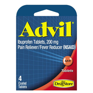 Advil Trial Pack, 4 ct. Pack (1-6 Pack)