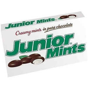 Junior Mints, Creamy Mints in Pure Chocolate, 4 oz. Theater Box (1 Count)