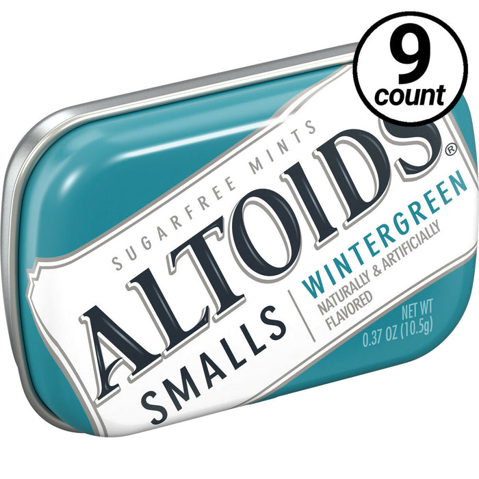 Altoids Smalls, Wintergreen, 0.37 oz. tins (9 count)