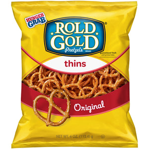 Rold Gold, Pretzel Thins, 3.5 oz. BIG Bag (1 Count)