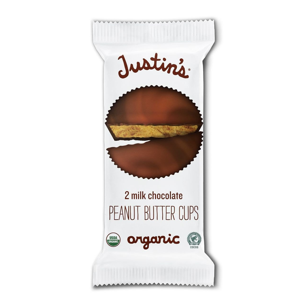 Justin's Organic Milk Chocolate Peanut Butter Cups - Shop Candy at