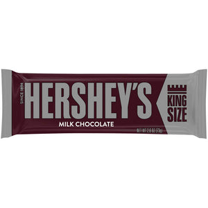 Hershey's Milk Chocolate, KING SIZE, 2.6 Oz Bar (18 Count) bar
