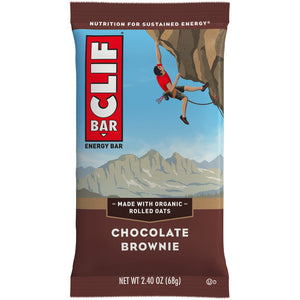 Clif Bar Energy Bar, Chocolate Brownie, 2.4 Oz Bar (12 Count)