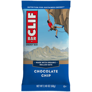 CLIF Bar, Chocolate Chip, 2.4 oz. (12 Count)