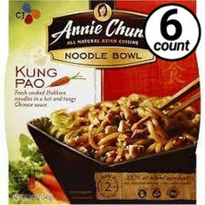 Annie Chun's Noodle Bowl, Kung Pao, 9.1 oz. (6 Count)