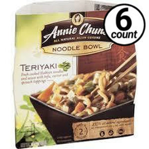 Annie Chun's Noodle Bowl, Teriyaki, 7.8 oz. (6 Count)