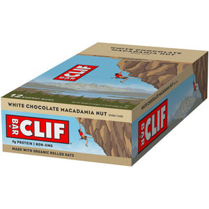 Clif Bar Energy Bar, White Chocolate Macadamia, 2.4 Oz Bar (12 Count)
