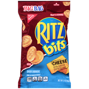 Ritz, Cheese Bits, 3.0 oz. BIG Bag (1 Count)