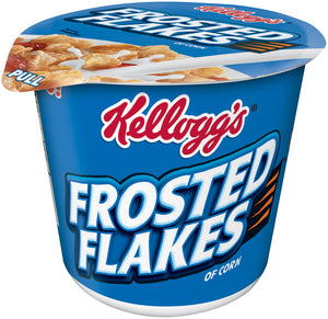 Kellogg's Cereal in a Cup, Frosted Flakes, 2.1 oz. Bowl (1 Count)