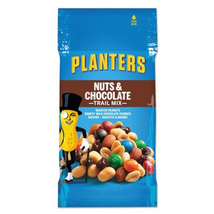 Planters Trail Mix, Nuts & Chocolate, 2 Oz Tube (1 Count)