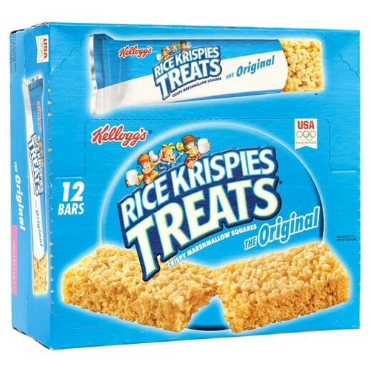 Kellogg's Rice Krispies Treats, Original, KING SIZE, 2.2 Oz Bar (12 Count)