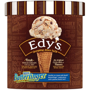 Edy's Grand Nestle Butterfinger Ice Cream, Pint (1 Count)