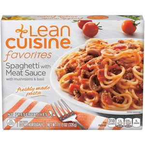 Lean Cuisine Favorites, Spaghetti with Meat Sauce, 11.5 Oz Box (1 Count)