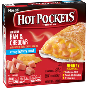 Hot Pockets, Hickory Ham & Cheddar, 9 oz. Sandwich ( 1 Count)