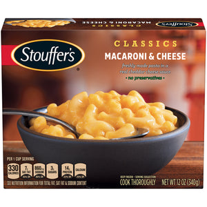 Stouffer's, Macaroni & Cheese, 12 oz. Packaged Meal (1 Count)