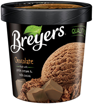 Breyer's, Chocolate All Natural, Ice Cream, Pint (1 Count)