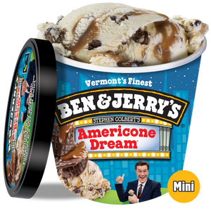 Ben & Jerry's, Americone Dream (Stephen Colbert's) Ice Cream, 3.6 oz. Cup (12 count) cup