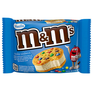 M&M's Cookie Ice Cream Sandwich, 4 Oz (24 Count)