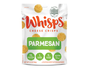 Whisps, Parmesan Cheese Crisps, 2.12 Oz Bag (1 Count)