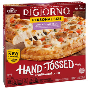 Digiorno Hand Tossed Traditional Crust Chicken Alfredo Pizza, 8.8 oz. (10 Count)