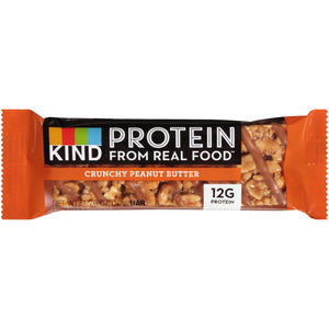 KIND Protein, Crunchy Peanut Butter, 1.76 Oz Bar (12 Count)