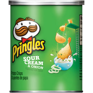 Pringles, Sour Cream & Onion, 1.41 oz. Can (1 count)